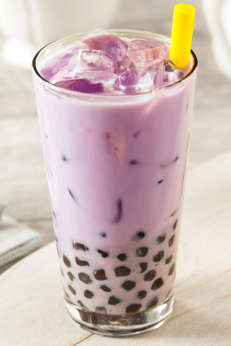 Yaban Mersinli Bubble Tea