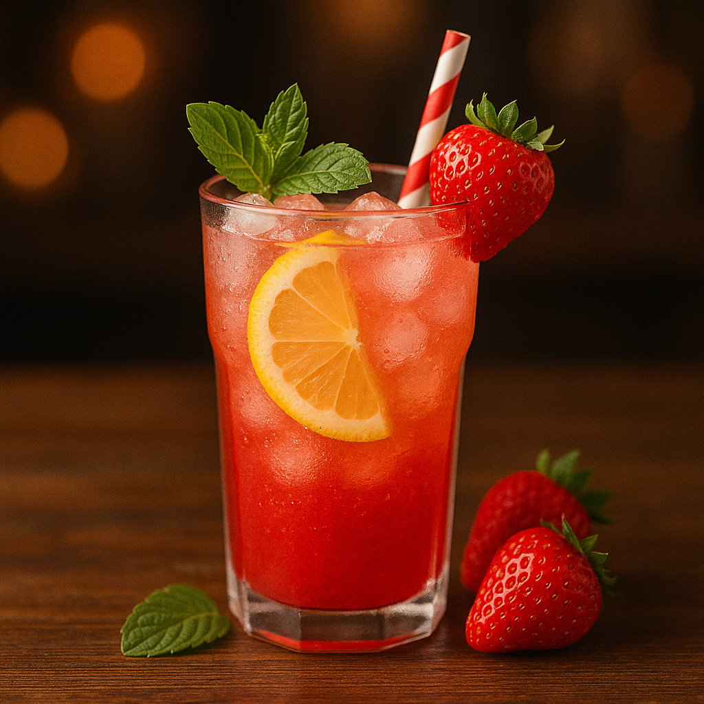 Çilekli Limonata