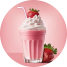Çilekli Milkshake